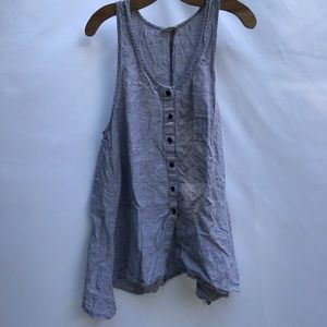 Linen Racerback Tank